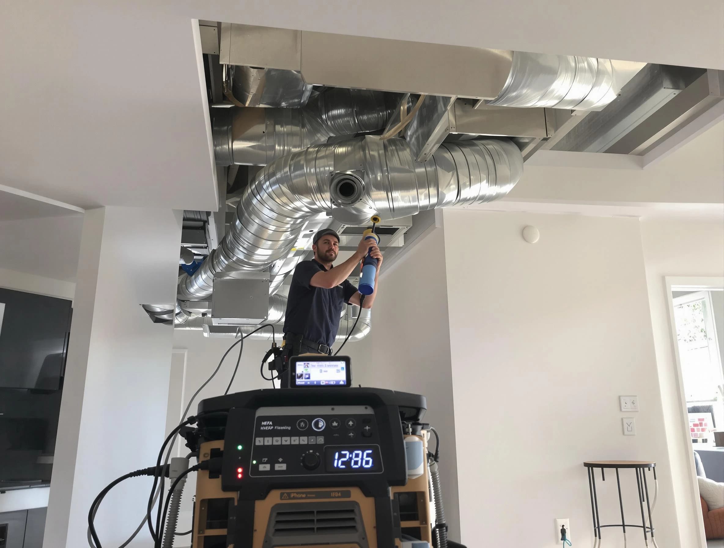 Advanced pure air duct cleaning by Franklin Air Duct Cleaning in Franklin
