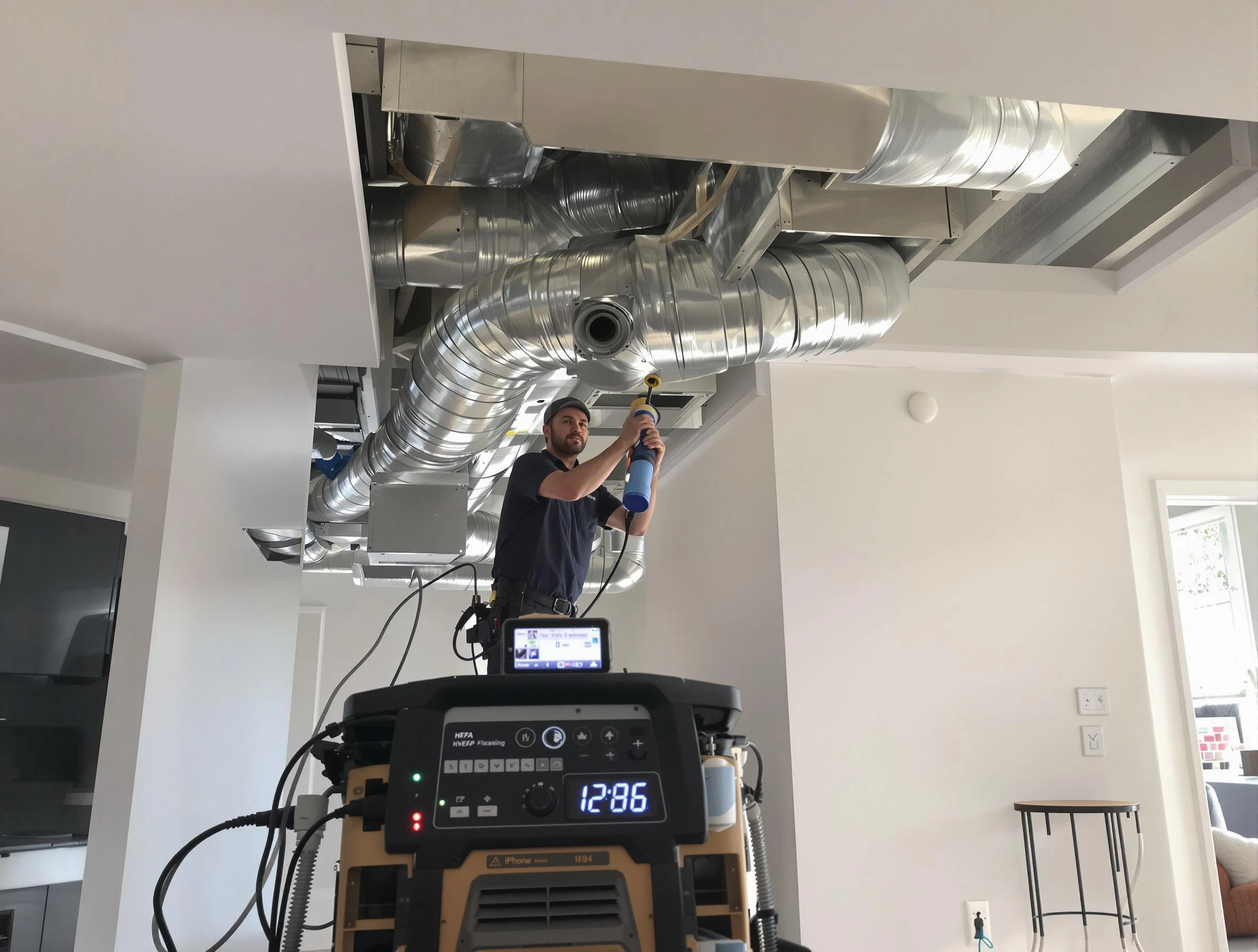 Advanced pure air duct cleaning by Franklin Air Duct Cleaning in Franklin